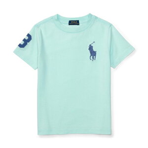 美國百分百【Ralph Lauren】T恤 RL 短袖 T-shirt Polo 大馬 藍馬 素面 湖水綠 XXS XS S 青年 E102