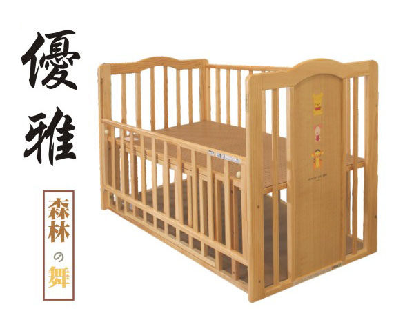 維尼原木嬰兒床 日本製