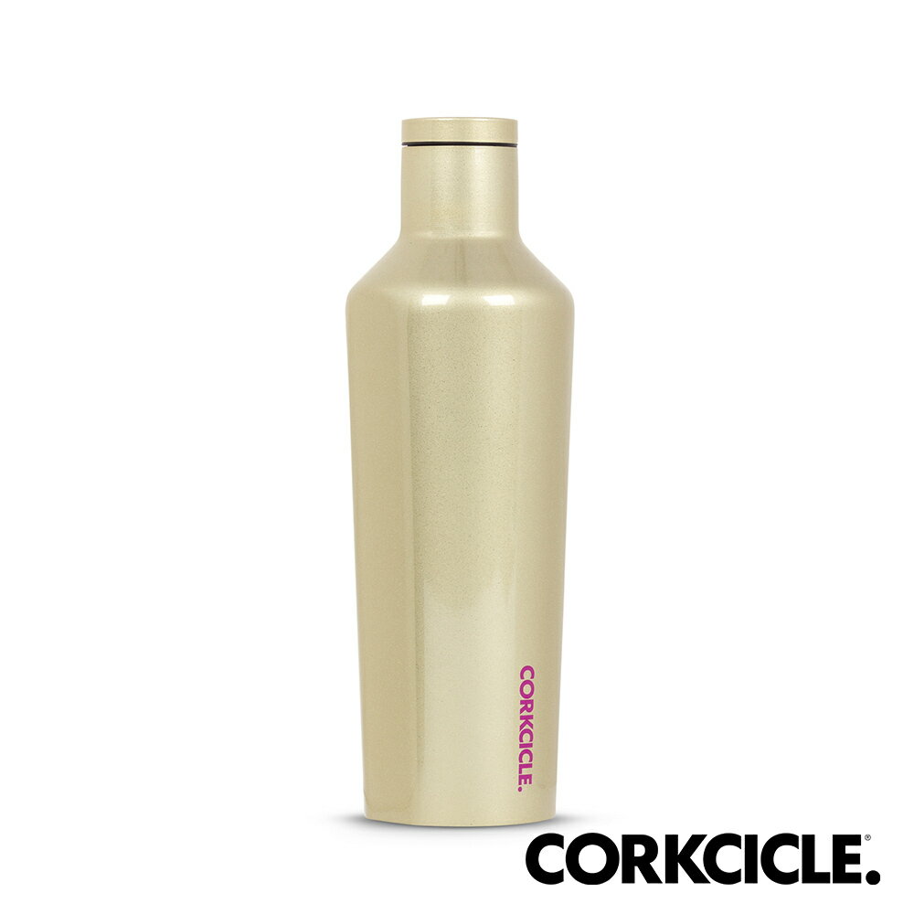 美國CORKCICLE Unicorn Magic系列三層真空易口瓶/保溫瓶470ml-香檳金