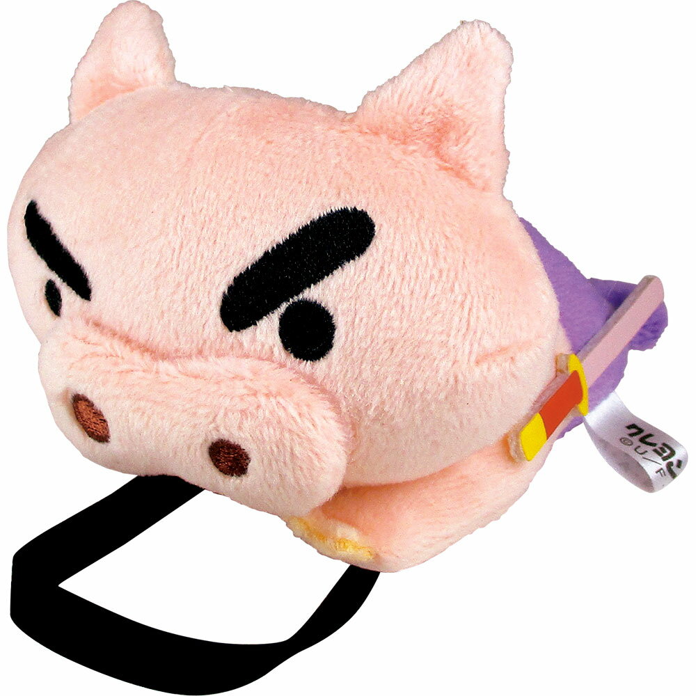 【震撼精品百貨】蠟筆小新 Crayon Shin-chan~蠟筆小新 肥嘟嘟左衛門造型絨毛彈力髮束 (全身款)*16527