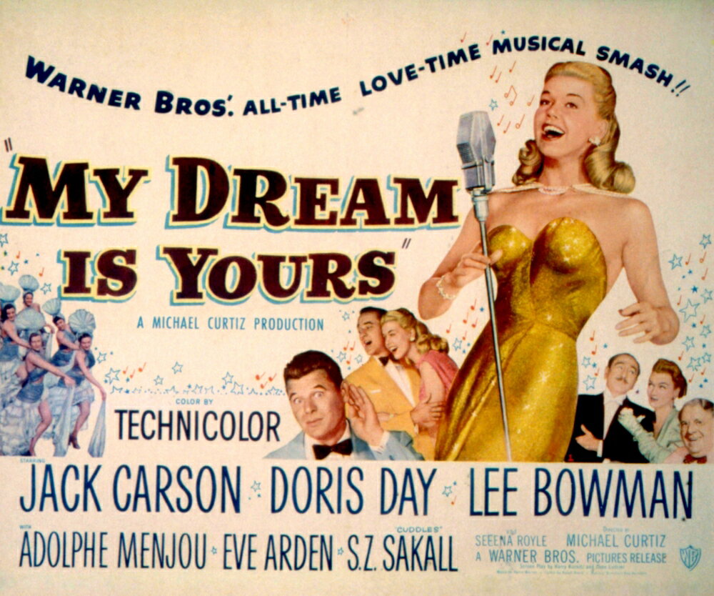 Posterazzi My Dream Is Yours Stretched Canvas 28 X 22 
