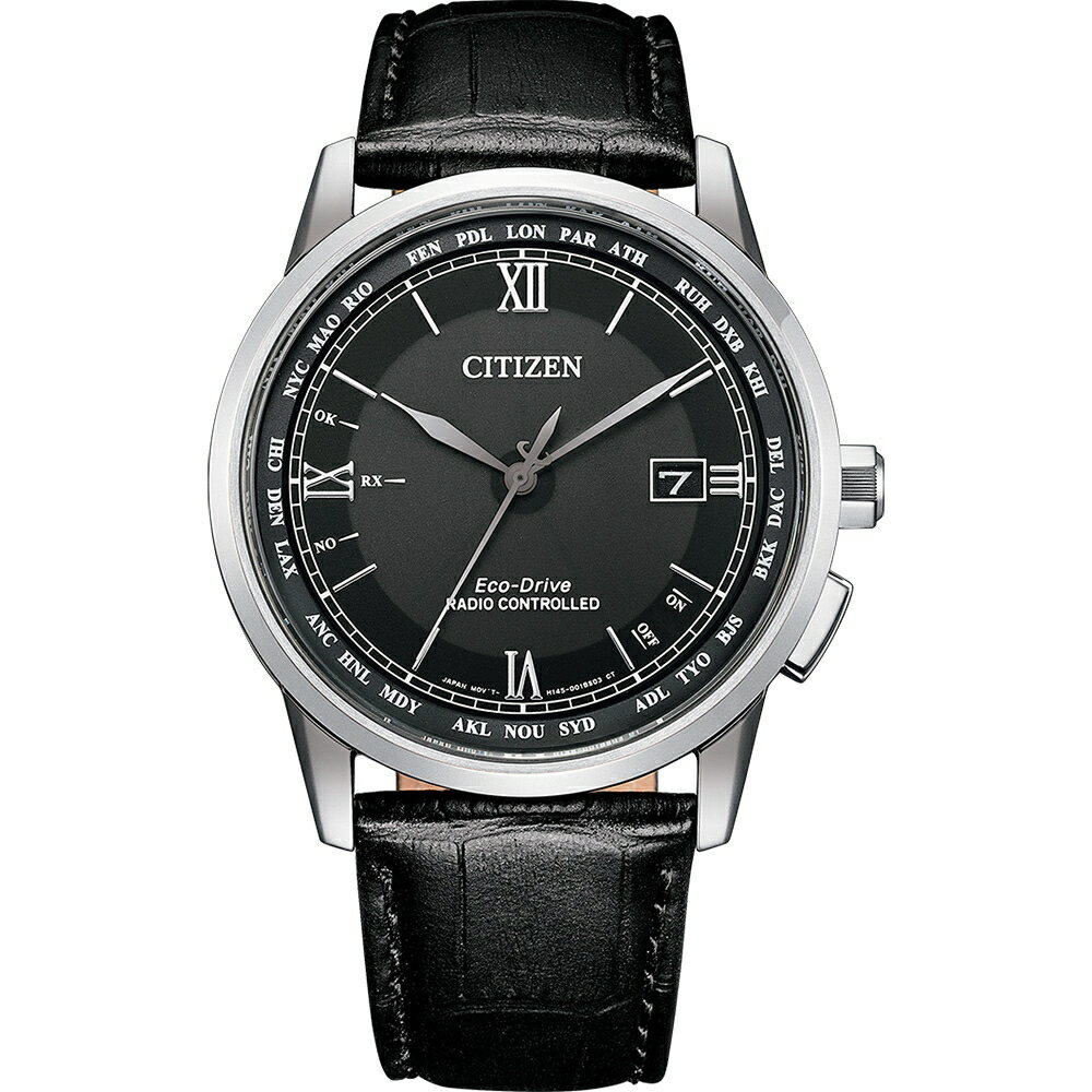 送禮首選★CITIZEN 星辰羅馬數字限量光動能電波萬年曆手錶/CB0151-19E 附提袋【全館滿額折價★APP下單點數4倍送】線上購買享_實體門市同步服務