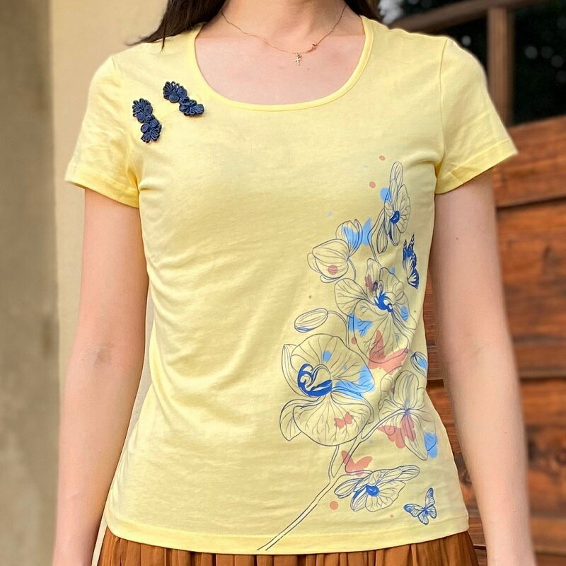 MILU 台灣故事 女版 T-Shirt / 與蘭共舞 / 台灣製