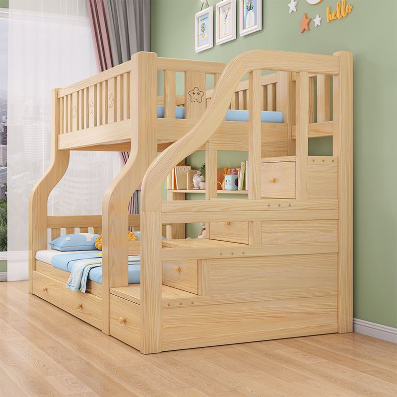 【限時優惠】全實木上下床雙層床兩層高低床成年雙人床上下鋪木床小戶型子母床