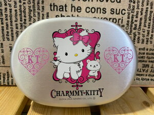 【震撼精品百貨】寵物貓_Charmmy Kitty~三麗鷗 寵物貓鋁製便當盒/保鮮盒*06469