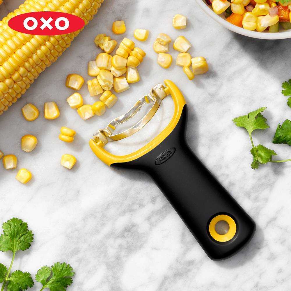 美國 OXO Y型玉米刨粒刀 玉米刨刀 削玉米器【$299超取免運】