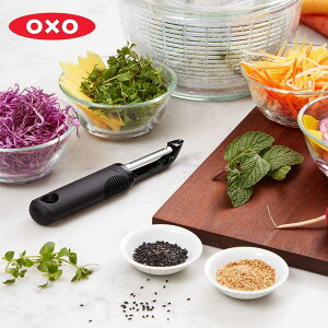 美國 OXO 直式蔬果削皮器 削皮刀 刨刀 蔬果處理器【$199超取免運】