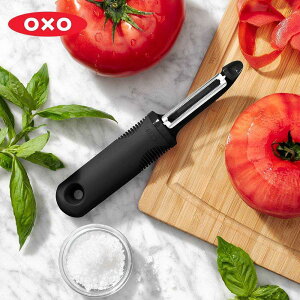 美國 OXO 軟皮蔬果削皮器 削皮刀 刨刀 蔬果處理器【$199超取免運】