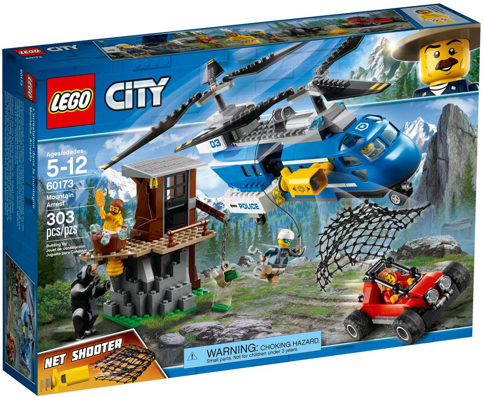 ☆勳寶玩具舖【現貨】LEGO 樂高 CITY 城市系列 60173 Mountain Arrest