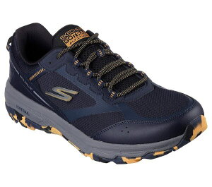 Skechers Go Run Trail Altitude [220917NVMT] 男 慢跑鞋 越野 防潑水 深藍黃