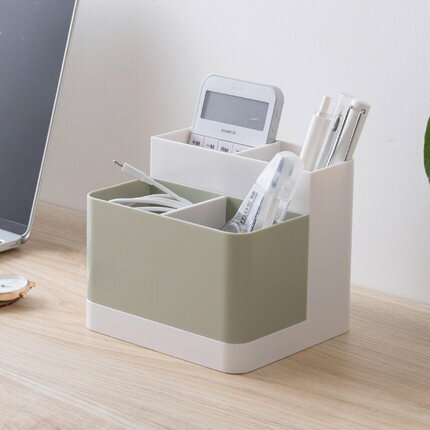 創意家用桌面放筆文具小物品雜物收納盒客廳茶幾遙控器置物架