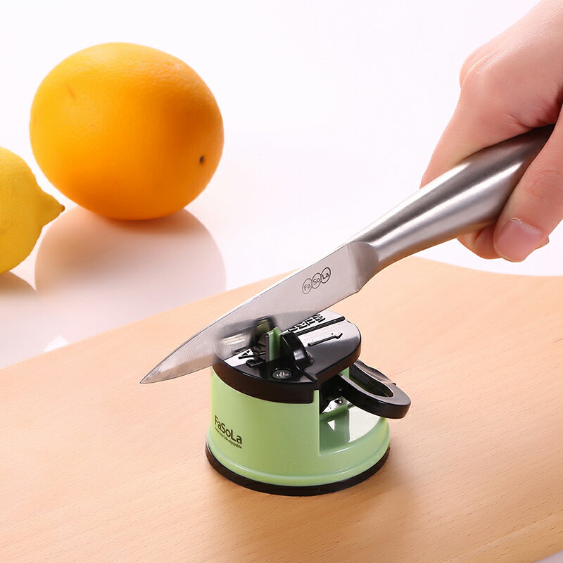 日本家用菜刀磨刀石廚房神器定角快速剪刀磨刀器多功能廚房小工具