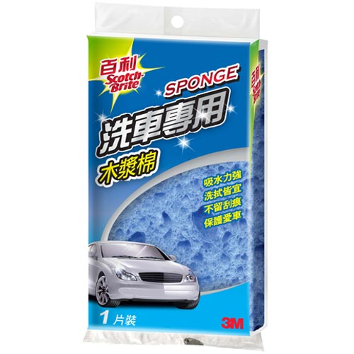 3M 專業洗車木漿棉 (1入/包).