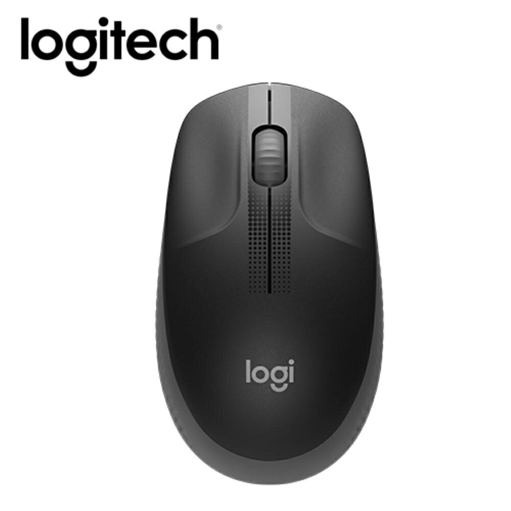 【Logitech 羅技】M190 全尺寸無線滑鼠 木炭黑【三井3C】