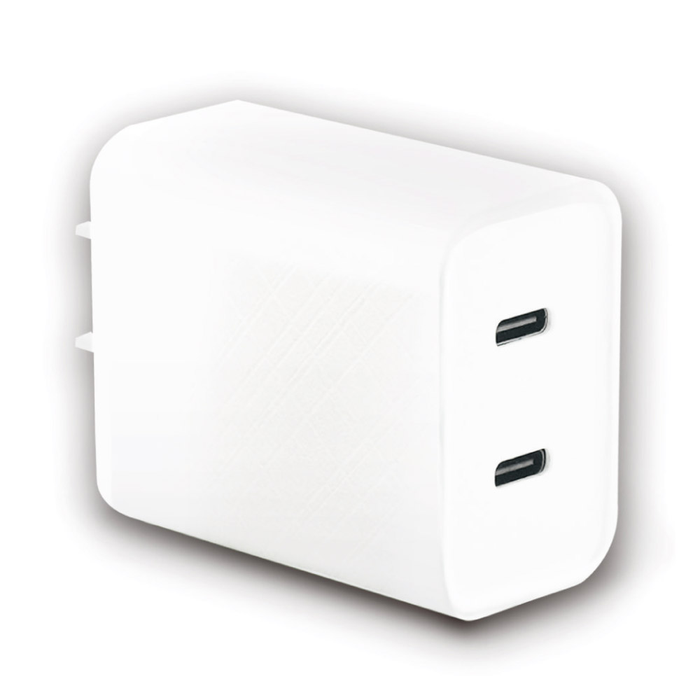 【聖岡科技Dr.AV】USB-524C 雙孔2.4A 智慧12W 充電器(國際電壓 防火 充電頭)