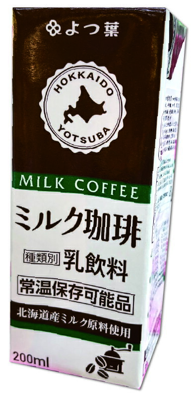 四葉乳業【咖啡調味保久乳飲品】(200ml) 咖啡牛奶, 咖啡拿鐵, 咖啡歐雷