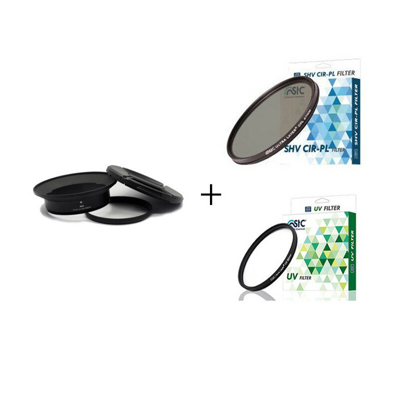 【EC數位】 STC 超廣角鏡頭鏡接環 For OLYMPUS Panasonic UV 保護鏡 + CPL 減光鏡