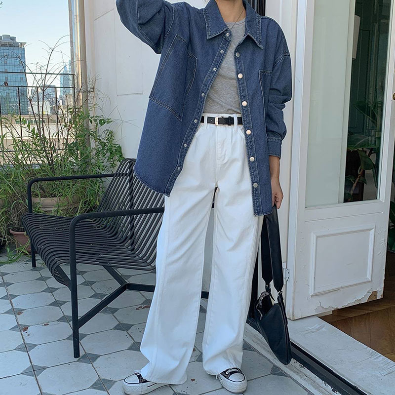 ANNAS 正韓牛仔外套 牛仔襯衫外搭 2