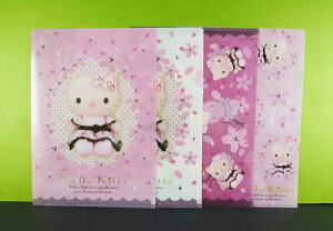【震撼精品百貨】Hello Kitty 凱蒂貓 4入文件夾 櫻花圖案 震撼日式精品百貨