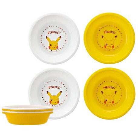 【日本SKATER】寶可夢皮卡丘小碗四入組 兒童餐碗 兒童餐具