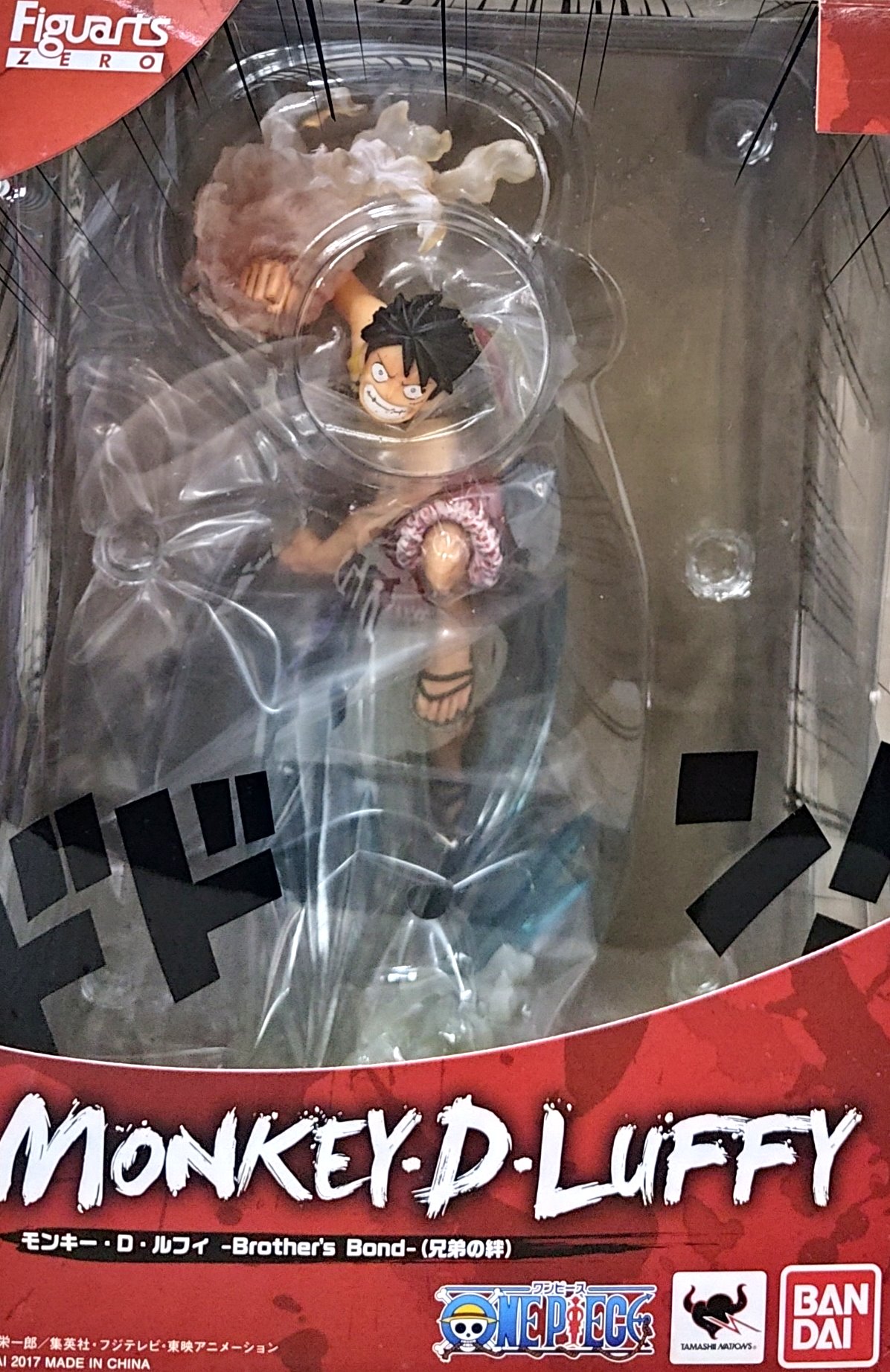 日版金證 Figuarts Zero 超激戰 魯夫 兄弟之絆 海賊王 公仔 兄弟 絆 Brother's Bond