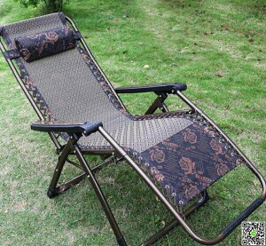 陽台躺椅曬太陽折疊午休椅子老年人夏天午睡床成人多功能現代簡約DF 都市時尚