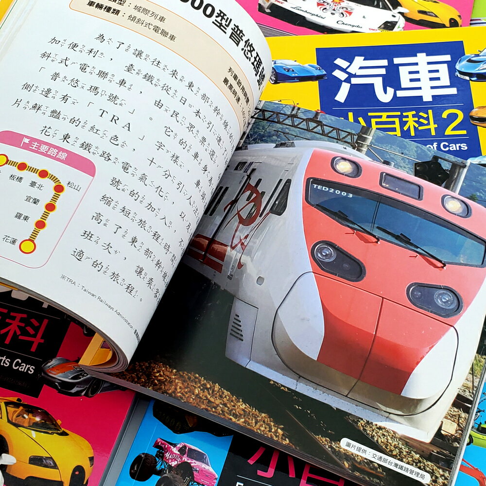 🔥交通工具小百科(全套六冊) 🔥 | 汽車 | 火車 | 飛機 | 超級跑車 | 特殊車 | 5