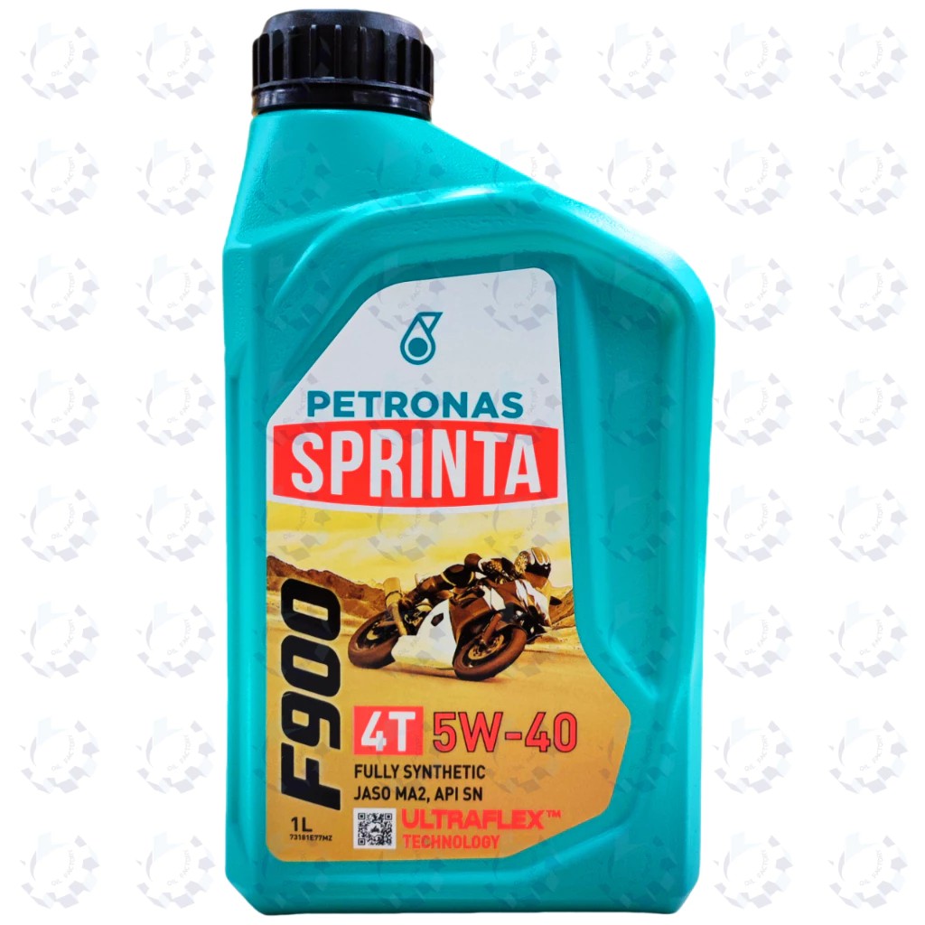 【4%點數】『油工廠』PETRONAS F900 4T 5w40 全合成機車機油 重機/SN/MA2 MotoGP【樂天APP下單限定】