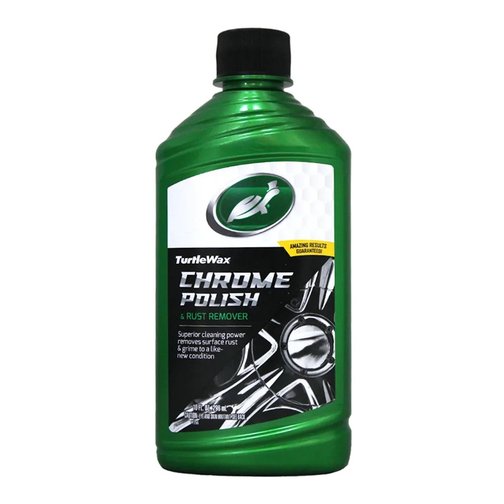 龜牌 電鍍除鏽拋光劑 296ml CHROME POLISH #53777  Turtle Wax