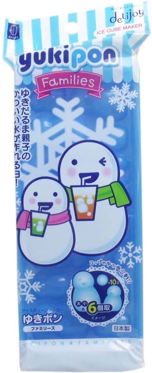 小久保日本製雪人製冰盒，環保冰塊/製冰器/冰塊模具/果凍壓模器/涼感/保冷，X射線【C802074】