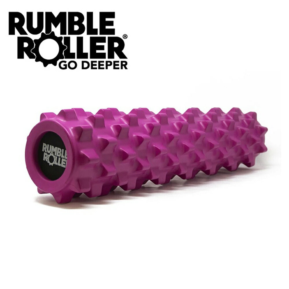 Rumble Roller 深層按摩滾輪 狼牙棒 粉色滾筒 限定版 55cm 標準版硬度 代理商貨 正品