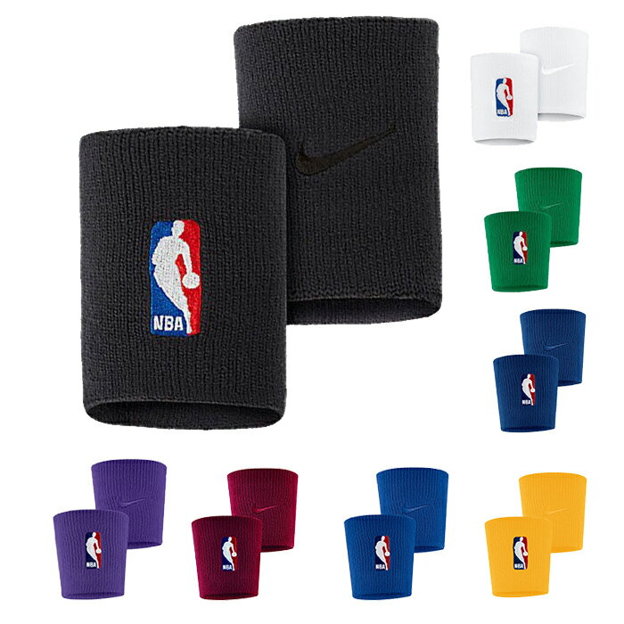NIKE NBA 腕帶 籃球護腕 吸濕排汗 DRI-FIT材質 雙入裝 NKN03【樂買網】