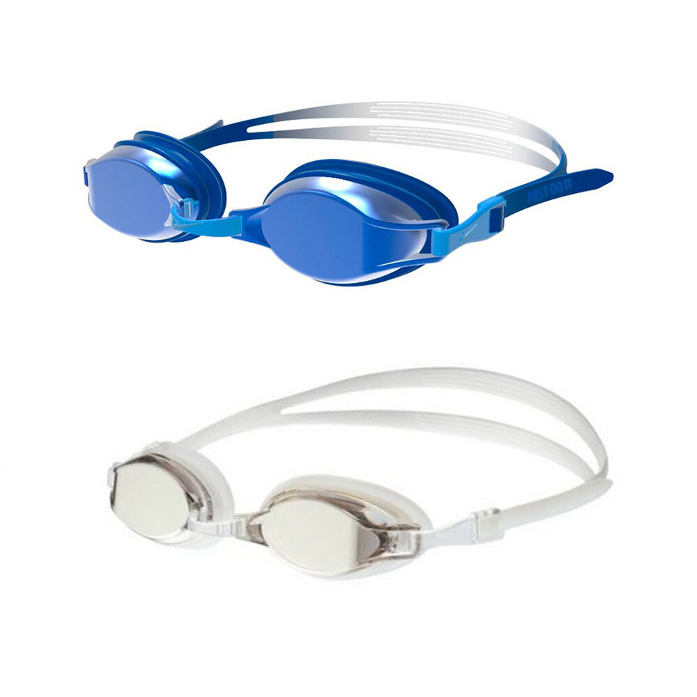 NIKE SWIM CHROME 訓練型鏡面泳鏡 蛙鏡 抗UV 防霧 抗過敏 可調鼻架 NESSD125