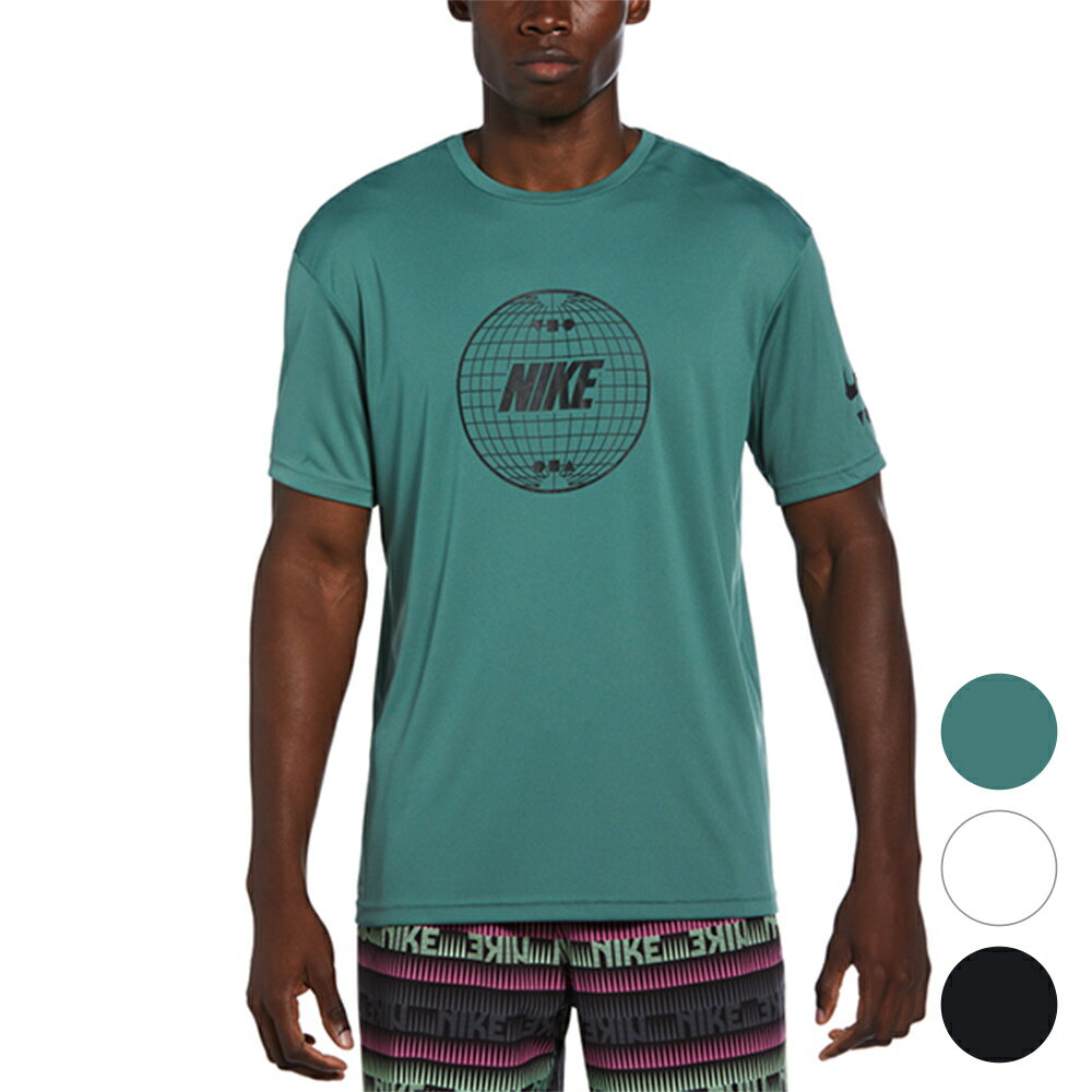 NIKE SWIM 男短袖防曬衣 男款短袖 上衣 防曬 夏天 NESSE476 24SS 【樂買網】