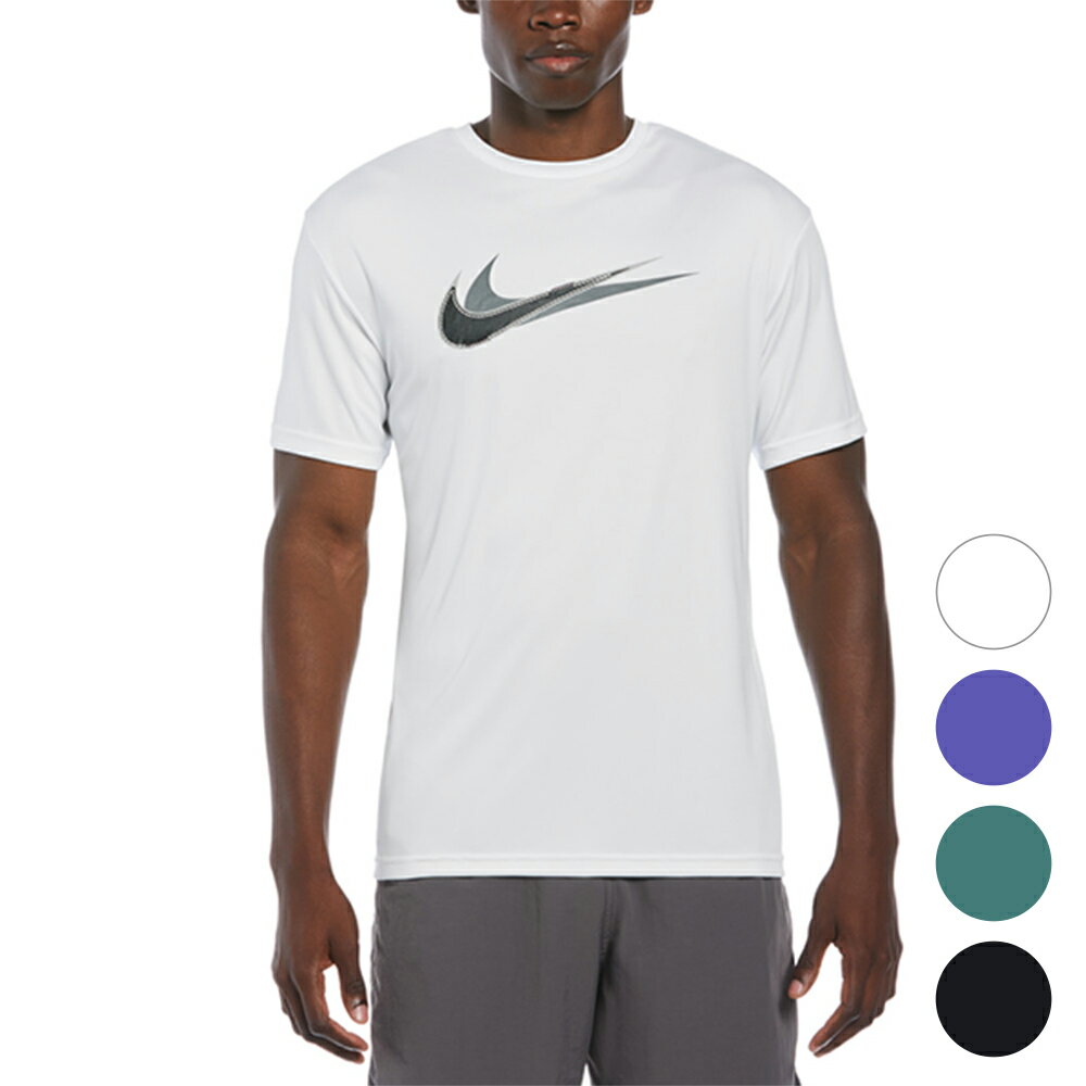 NIKE SWIM 男性短袖防曬衣 男款短袖 上衣 防曬 夏天 NESSE512 24SS 【樂買網】