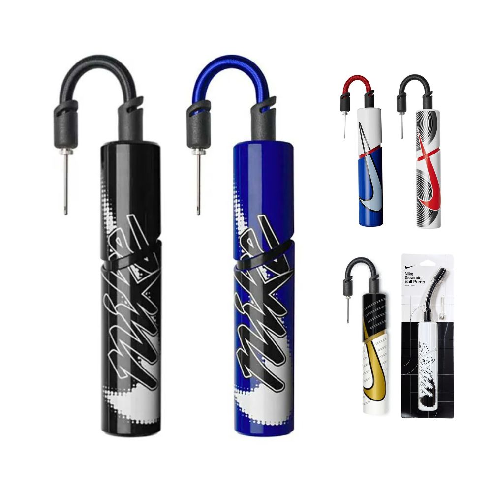 NIKE ESSENTIAL 打氣筒 附球針 攜帶式 籃球打氣筒 排球 足球 N0001384 24FWO 【樂買網】