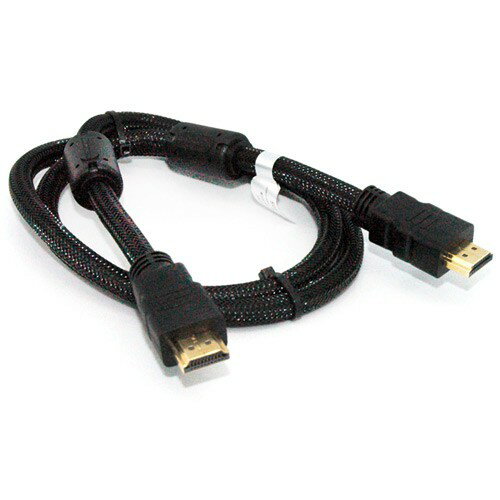 fujiei HDMI 2.0版 HDMI超高清影音數據線 1M-HDMI公公 具高速乙太網通道 24K鍍金頭 雙磁環