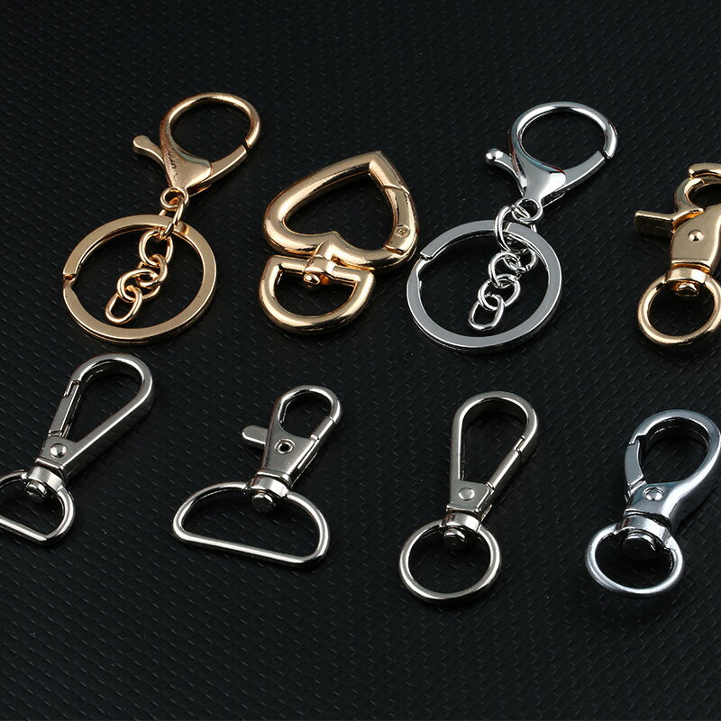 創意掛腰小扣螃蟹扣龍蝦扣狗扣彈弓扣飾品鑰匙扣DIY五金配件掛鉤 2