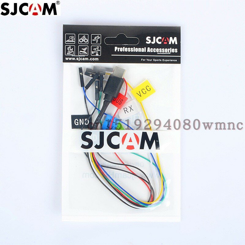 sjcam sj8原裝FPV線高清AV航拍數據線Pro/Plus/Air圖傳線山狗配件