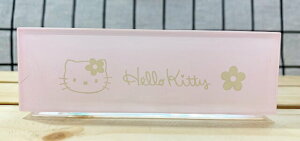【震撼精品百貨】凱蒂貓 Hello Kitty 日本SANRIO三麗鷗 KITTY 塑膠置物盤(展示品)-淡粉#15021 震撼日式精品百貨