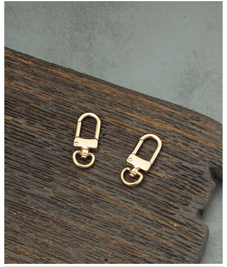 包包五金配件龍蝦扣大號純銅金屬扣配件掛扣包帶配件方蝦扣扁扣 9