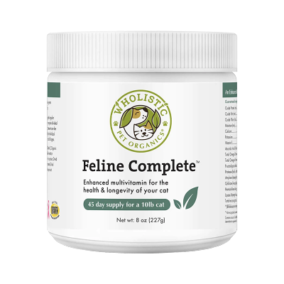 【Wholistic Pet Organics 護你姿】綜合維生素 全齡貓 寵物保健 幫助成長 健康發育 維持活力_8oz