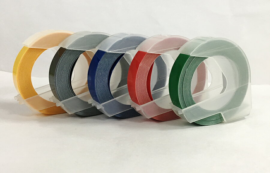 DYMO/達美1610 1540 1880 12965標簽機標簽帶 亮光手動標簽打字帶 3