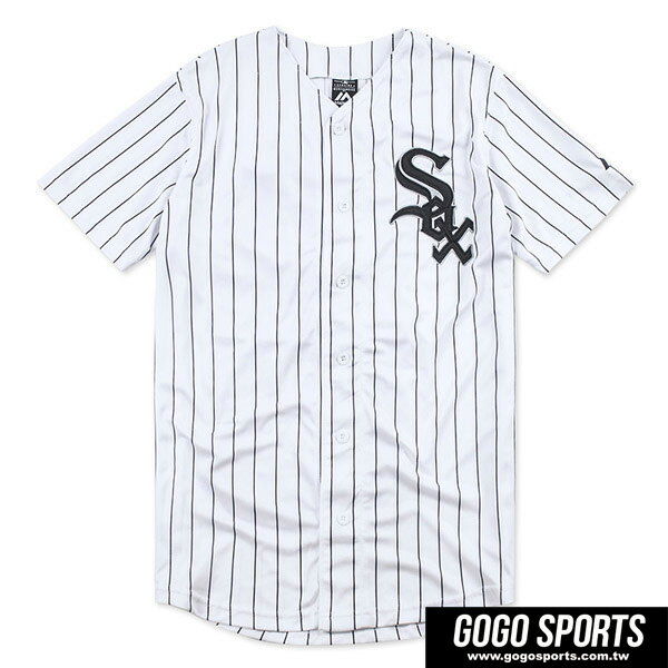 【滿2件再95折】【毒】MLB CWS 芝加哥白襪 經典款 LOGO 白色 棒球球衣