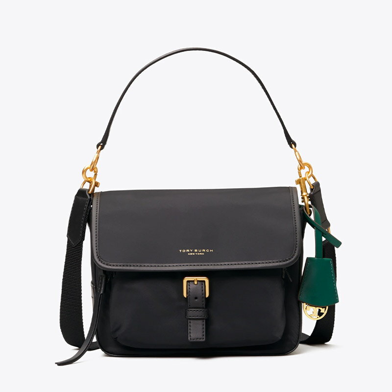 精選★TORYBURCHTB女包防水尼龍翻蓋單肩斜跨包58044  (預購B品) ~【夏日美包★菲尼斯 國際精品↘3折起】