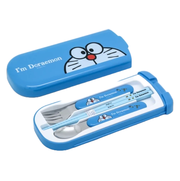 現貨 日本製 哆啦A夢 Doraemon 餐具3件組 筷子 湯匙 叉子 日本直運 現貨 日本製 哆啦A夢 Doraemon 餐具3件組 筷子 湯匙 叉子 日本直運