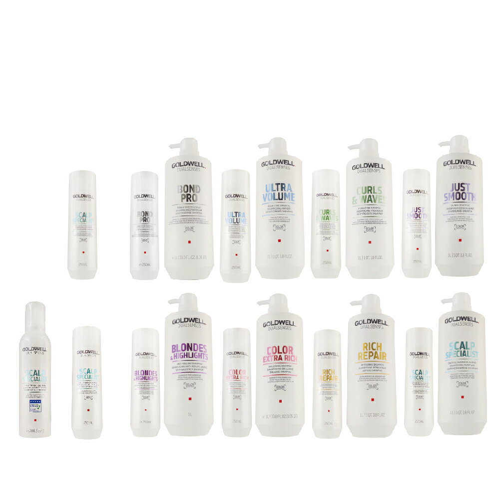 GOLDWELL 歌薇 柔感 光纖 動感 輕感禦髮 水感 韌感 量感 光感 輕感去屑 舒敏泡泡洗髮精250ml / 1000ml 【貝羅卡】｜滿額領券最高現折$200｜APP下單點數10%⚡專櫃保養彩妝 品牌香氛 沙龍髮品美的三次方 1