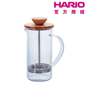 自然風濾壓壺300 THW-2-OV 300ml 耐熱玻璃 橄欖木 濾壓壺 茶壺 官方商城