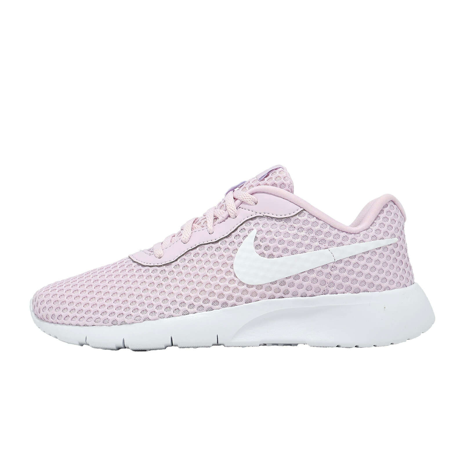 Nike 慢跑鞋 Tanjun Easyon BR GS 大童 女鞋 粉 白 運動鞋 HQ2705-500
