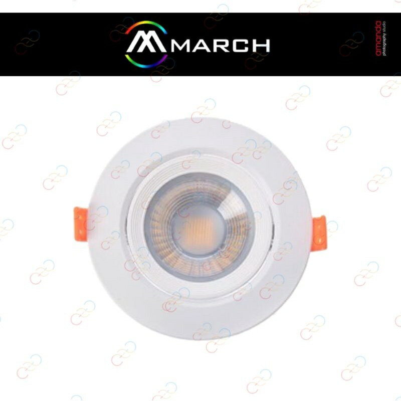 (A Light)附發票 MARCH LED 5w 7.5cm 勁亮COB崁燈 可調角度 投射燈 全電壓